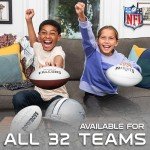 Franklin Sports NFL Las Vegas Raiders Autograph Football - Official Size White Panel Souvenir Football for Autographs + Signatures - NFL Team Fan Shop Memorabilia Ball for Display