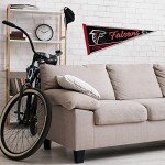 Rico Industries NFL Football Atlanta Falcons Classic 12" x 30" Felt Wall Décor Pennant - Great for Home/Bed Room/Man Cave Décor