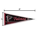 Rico Industries NFL Football Atlanta Falcons Classic 12" x 30" Felt Wall Décor Pennant - Great for Home/Bed Room/Man Cave Décor