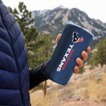 Rico Industries NFL Football Houston Texans 18oz Soft Touch, Easy Grip Tumbler