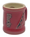 Boelter Brands MLB Mini Mug Style Sculpted Ceramic Shot Glass, 2oz (Arizona Diamondbacks)
