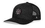 HAKA Austin Hat – ATX Trucker Hat for Men & Women, Adjustable Baseball Cap, Mesh Snapback, Outdoor Golf Hat - Black