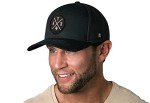 HAKA Austin Hat – ATX Trucker Hat for Men & Women, Adjustable Baseball Cap, Mesh Snapback, Outdoor Golf Hat - Black