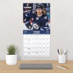 2025 NHL Winnipeg Jets Wall Calendar (Bilingual French) (English and French Edition)