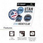 Desert Cactus Utah Hockey Club Team NHL National Hockey League Sticker Vinyl Decal Laptop Water Bottle Car Scrapbook (Type 2-1)