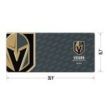 YouTheFan Vegas Golden Knights Logo Series Desk Pad
