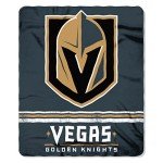 Northwest NHL Vegas Golden Knights Unisex-Adult Fleece Throw Blanket, 50" x 60", Fade Away