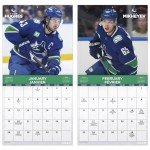 2025 NHL Vancouver Canucks Wall Calendar (Bilingual French) (English and French Edition)