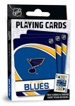 MasterPieces Family Games - NHL St. Louis Blues Playing Cards - Officially Licensed Playing Card Deck for Adults, Kids, and Family