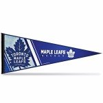 Rico Industries NHL Hockey Toronto Maple Leafs Primary 12" x 30" Felt Wall Décor Pennant - Great for Home/Bed Room/Man Cave Décor