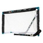 Franklin Sports unisex teen Franklin Sports San Jose Sharks Mini Hockey Set Knee Hockey Goal Ball 2 Hockey Stick Combo Set, San Jose Sharks, 28 x 20 12 US