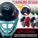 Franklin Sports NHL Goalie Mask Tracker - Micro Mask Tracking - all 32 teams available - Seattle Kraken