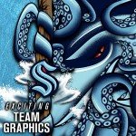 Franklin Sports Seattle Kraken NHL Hockey Goalie Face Mask - Goalie Mask for Kids Street Hockey - Youth NHL Team Masks for Kids