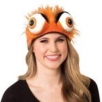 NHL’s Philadelphia Flyers Gritty Mascot Headband Hockey, Fits Tween to Adults Orange