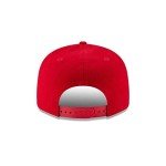 New Era Mens New York Yankees Scarlet Red 9Fifty Adjustable Snapback 950 Cap