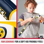 Franklin Sports Nashville Predators NHL Mini Soft Hockey Stick Set - NHL Team Soft Foam Mini Hockey Stick and Ball Set - Great Toy for Kids