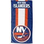 Northwest NHL New York Islanders Beach Towel, 30" x 60", Zone Read