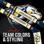 Franklin Sports Nashville Predators NHL Mini Soft Hockey Stick Set - NHL Team Soft Foam Mini Hockey Stick and Ball Set - Great Toy for Kids