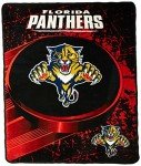 Northwest Officially Licensed NHL Florida Panthers "Ice Dash" Micro Raschel Throw Blanket, 46" x 60", Multi Color