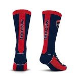 For Bare Feet NHL FLORIDA PANTHERS MVP Crew Sock Team Color Large