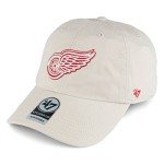 '47 NHL Detroit Red Wings Clean Up Adjustable Hat, One Size, Natural