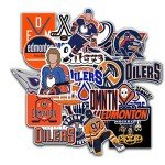 27 PCS American Hockey Stickers for Water Bottle, Laptop, Bicycle, Computer, Motorcycle, Travel Case, Car Decal Decoration Sticker 2-2.5 inches