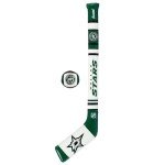 Franklin Sports Dallas Stars NHL Mini Soft Hockey Stick Set - NHL Team Soft Foam Mini Hockey Stick and Ball Set - Great Toy for Kids