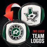 Franklin Sports Dallas Stars NHL Mini Soft Hockey Stick Set - NHL Team Soft Foam Mini Hockey Stick and Ball Set - Great Toy for Kids