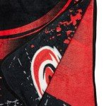 Northwest NHL Carolina Hurricanes Unisex-Adult Micro Raschel Throw Blanket, 46" x 60", Ice Dash