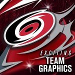 NHL Carolina Hurricanes Team Logo Mini Hockey Goalie Mask with Case - Collectible Goalie Mask with Official NHL Logos and Colors