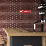 Rico Industries NHL Calgary Flames Home Décor Metal Street Sign (4" x 15") - Great for Home, Office, Bedroom, & Man Cave - Made, Silver