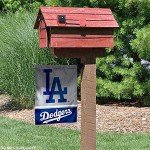 WinCraft Los Angeles Dodgers Double Sided Garden Flag