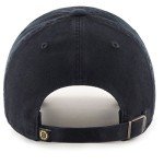 NHL Boston Bruins '47 Clean Up Adjustable Hat, Black, One Size