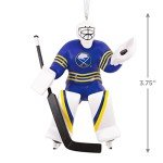 Hallmark NHL Buffalo Sabres Goalie Christmas Ornament