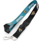 Aminco NFL Jacksonville Jaguars Reversible Lanyard, Black/Teal