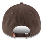 New Era NFL Core Classic 9TWENTY Adjustable Hat Cap One Size Fits All (Cleveland Browns, Cleveland Browns Brown)