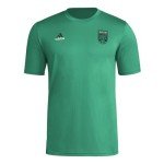 adidas Men's Austin FC MLS Short Sleeve T-Shirt, Green Small Logo, Medium