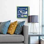 YouTheFan NFL Seattle Seahawks 3D Logo Series Wall Art - 12x12