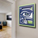 YouTheFan NFL Seattle Seahawks 3D Logo Series Wall Art - 12x12