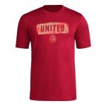 adidas Men's MLS Short Sleeve T-Shirt, Red Atlanta United, X-Large
