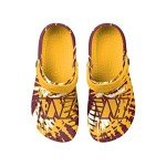 FOCO Washington Commanders NFL Mens Tie-Dye Clog with Strap - M