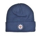 ZHATS Winnipeg Jets Navy Blue Cuff Beanie Hat - NHL Cuffed Winter Knit Toque Cap