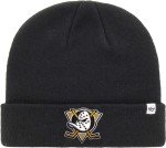 47 NHL Unisex-Adult Primary Logo Cuffed Knit Beanie Hat Cold Weather Hat, One Size (US, Alpha, One Size, Anaheim Ducks Black)
