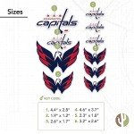 Desert Cactus Washington Capitals Sticker NHL Team National Hockey League Vinyl Decal Laptop Water Bottle Car Scrapbook Sheet (Type 1-1)