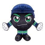 Bleacher Creatures Vancouver Canucks 8" NHL Kuricha Hockey Puck Sitting Plush - Soft Chibi Inspired Plush