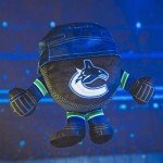 Bleacher Creatures Vancouver Canucks 8" NHL Kuricha Hockey Puck Sitting Plush - Soft Chibi Inspired Plush