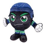 Bleacher Creatures Vancouver Canucks 8" NHL Kuricha Hockey Puck Sitting Plush - Soft Chibi Inspired Plush