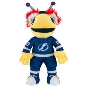 Bleacher Creatures Tampa Bay Lightning Thunderbug 10" Plush Figure- A Mascot for Play or Display