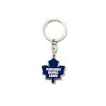 Aminco NHL Toronto Maple Leafs Heavyweight Keychain, Silver, 5