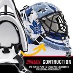 Franklin Sports NHL League Logo Toronto Maple Leafs Mini Goalie Mask